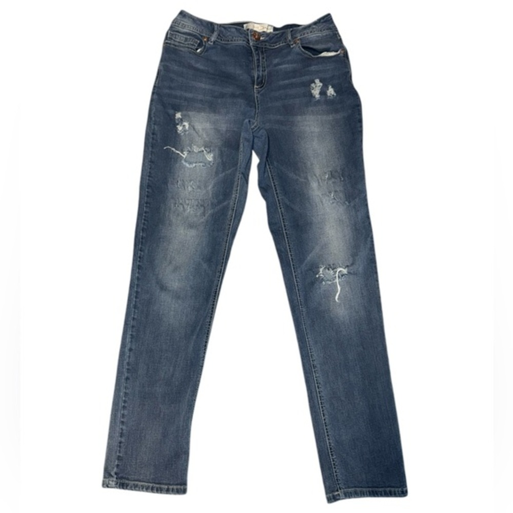 Cato Distressed Blue Jeans size 10